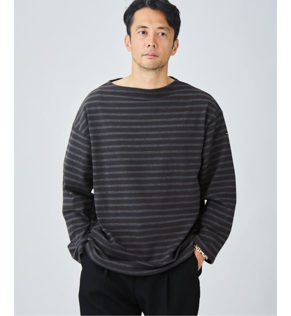 EDIFICE「SAINT JAMES for EDIFICE 別注 ウエッソン ルーズ ボーダー」|Tシャツ・カットソー|