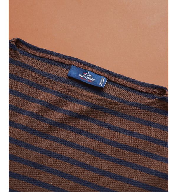 EDIFICE「SAINT JAMES for EDIFICE 別注 ウエッソン ルーズ ボーダー」|Tシャツ・カットソー|