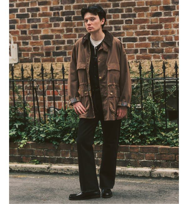 417 EDIFICE「BARBOUR 417別注 OLD BEDALE waist cord」|ブルゾン・スタジャン|