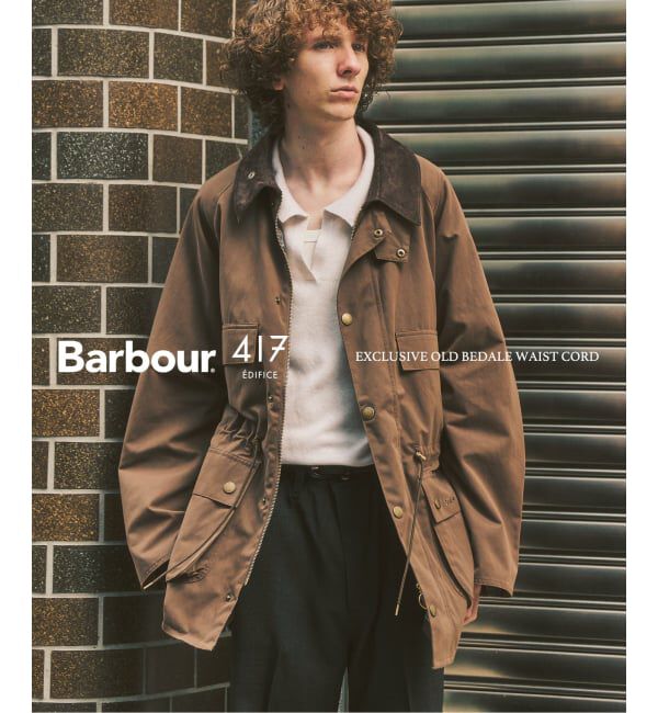 417 EDIFICE「BARBOUR 417別注 OLD BEDALE waist cord」|ブルゾン・スタジャン|