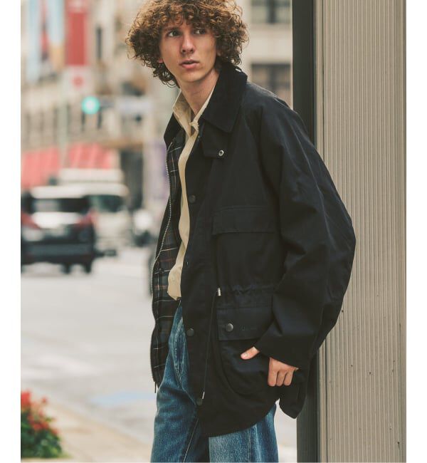 417 EDIFICE「BARBOUR 417別注 OLD BEDALE waist cord」|ブルゾン・スタジャン|