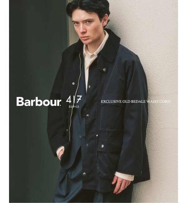 417 EDIFICE「BARBOUR 417別注 OLD BEDALE waist cord」|ブルゾン・スタジャン|