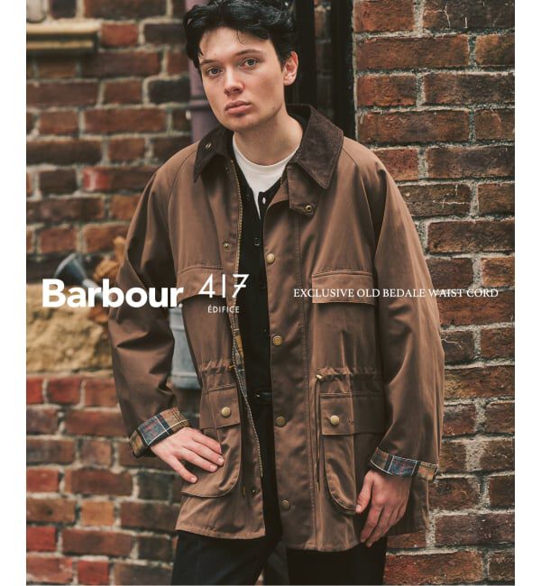 417 EDIFICE「BARBOUR 417別注 OLD BEDALE waist cord」|ブルゾン・スタジャン|