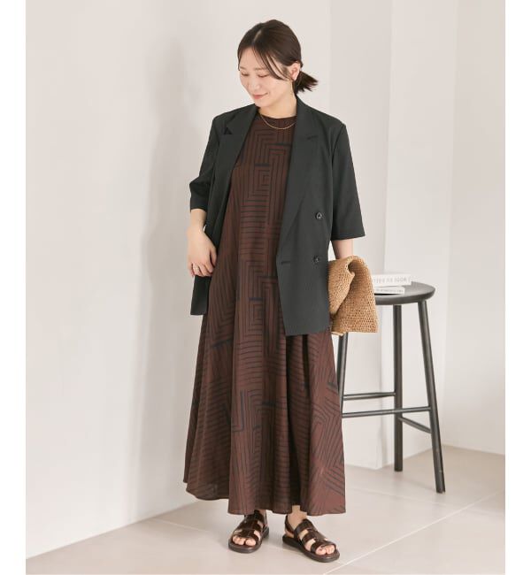JOURNAL STANDARD「VISアサキカプリントワンピース」|ワンピース|