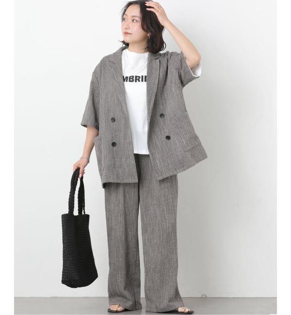 JOURNAL STANDARD relume「スラブタックイージーパンツ」|スラックス|