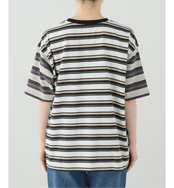 JOURNAL STANDARD「クレイジーボーダーTEE」|Tシャツ・カットソー|