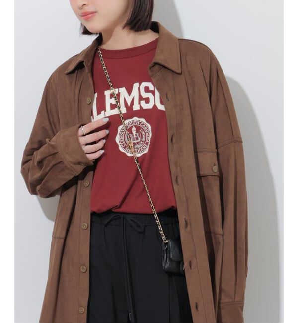 JOURNAL STANDARD relume「フロッキーロゴTEE」|Tシャツ・カットソー|ボルドー