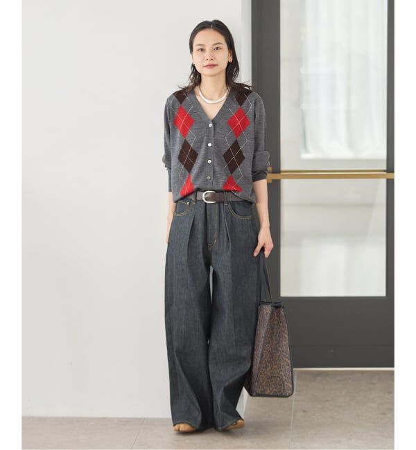 JOURNAL STANDARD「ウォッシャブルウール Vカーディガン」|カーディガン|