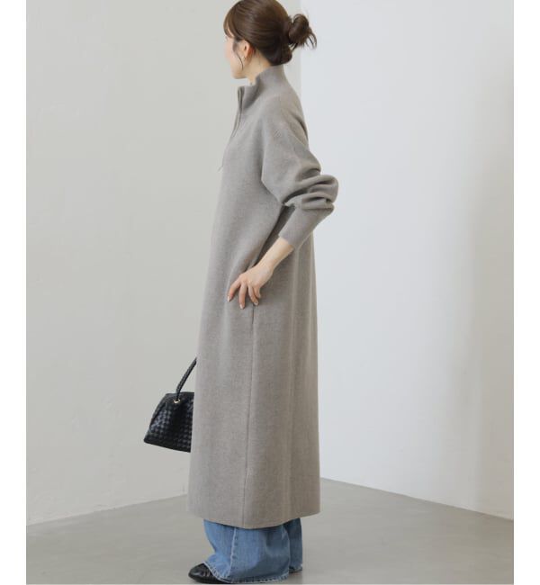 JOURNAL STANDARD relume「《WEB限定追加3》スウェットライクハーフジップワンピース」|ワンピース|