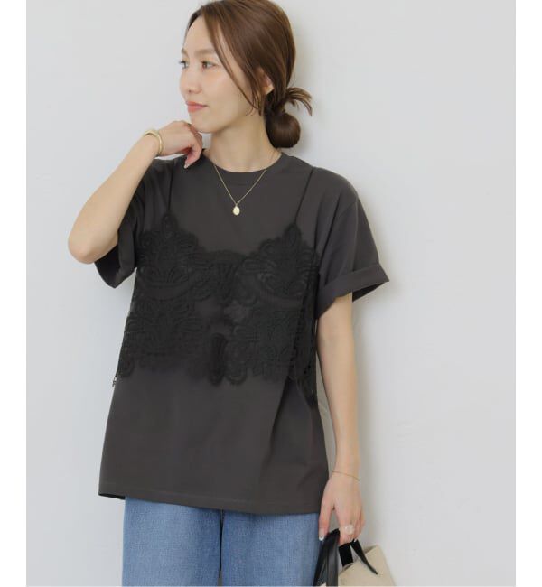 JOURNAL STANDARD relume「《2枚セット》レーシービスチェセットTEE」|Tシャツ・カットソー|