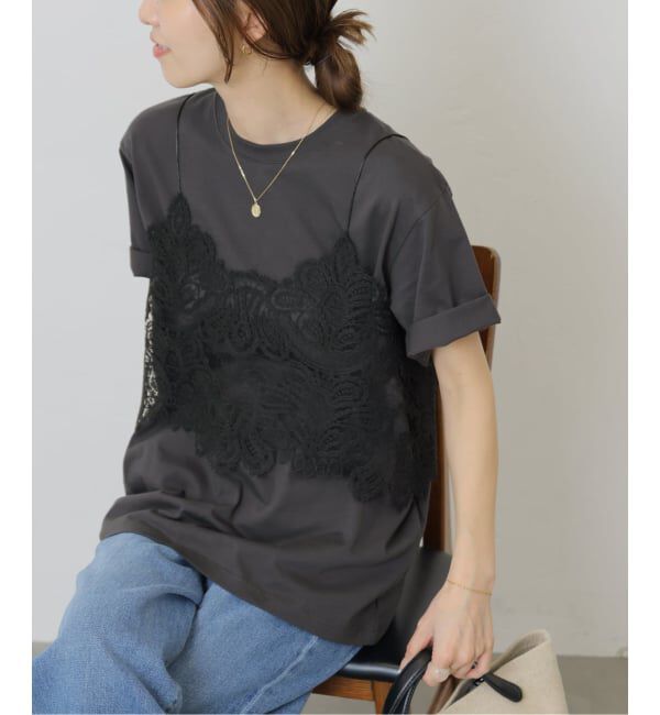 JOURNAL STANDARD relume「《2枚セット》レーシービスチェセットTEE」|Tシャツ・カットソー|