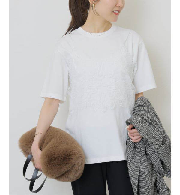 JOURNAL STANDARD relume「《2枚セット》レーシービスチェセットTEE」|Tシャツ・カットソー|