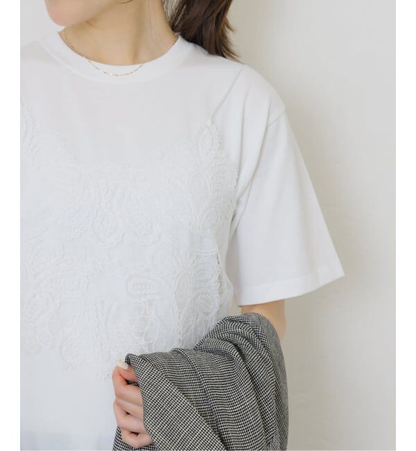 JOURNAL STANDARD relume「《2枚セット》レーシービスチェセットTEE」|Tシャツ・カットソー|