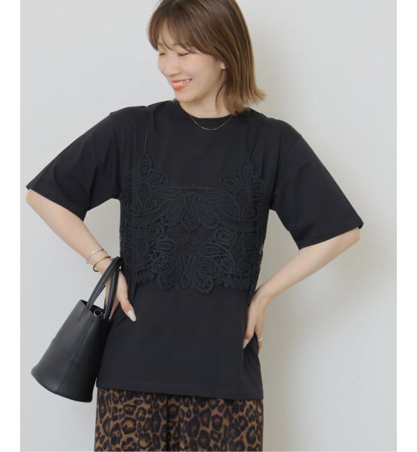 JOURNAL STANDARD relume「《2枚セット》レーシービスチェセットTEE」|Tシャツ・カットソー|