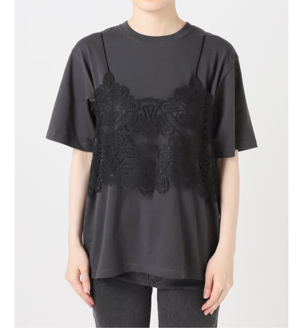 JOURNAL STANDARD relume「《2枚セット》レーシービスチェセットTEE」|Tシャツ・カットソー|