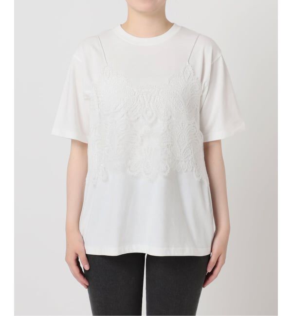 JOURNAL STANDARD relume「《2枚セット》レーシービスチェセットTEE」|Tシャツ・カットソー|