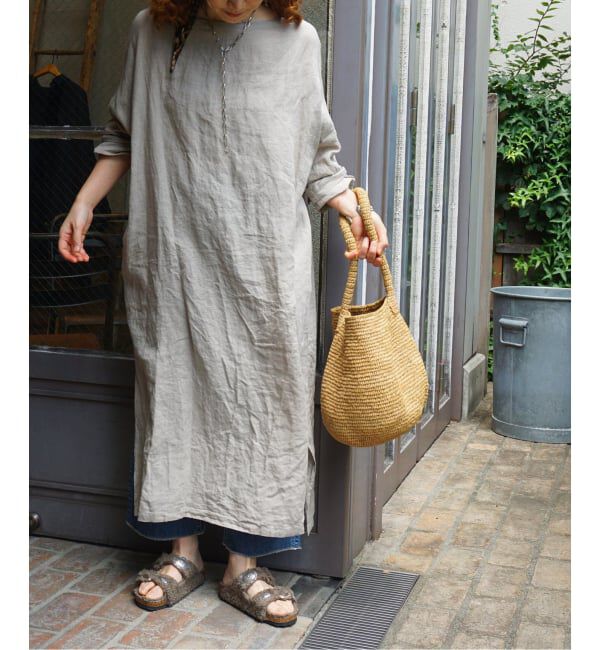 journal standard luxe「《追加》エアリネン Plain-DRESS」|ワンピース|