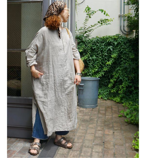 journal standard luxe「《追加》エアリネン Plain-DRESS」|ワンピース|