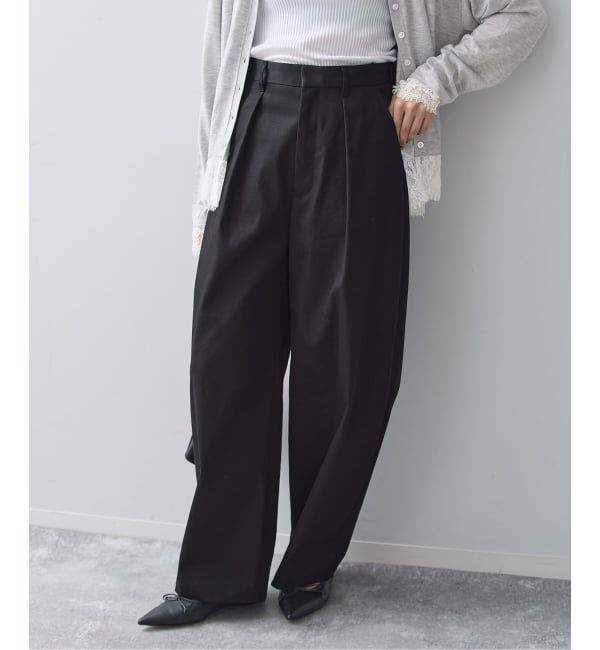 journal standard L'essage「《追加6》CP タックチノパンツ」|チノ|