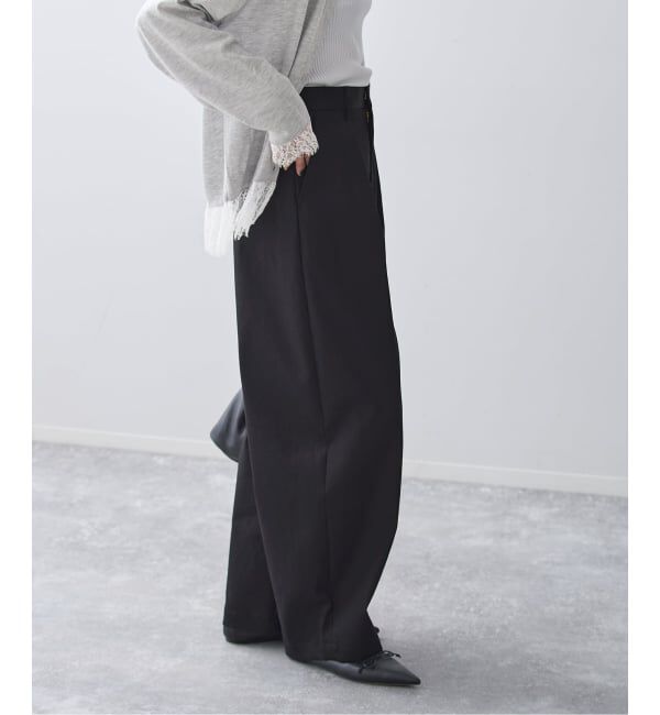 journal standard L'essage「《追加6》CP タックチノパンツ」|チノ|