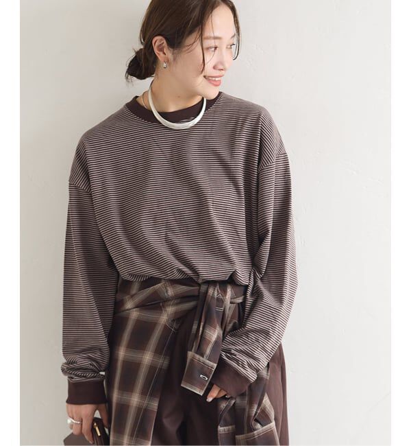 JOURNAL STANDARD「【oaedit】 ボーダープルオーバー」|Tシャツ・カットソー|