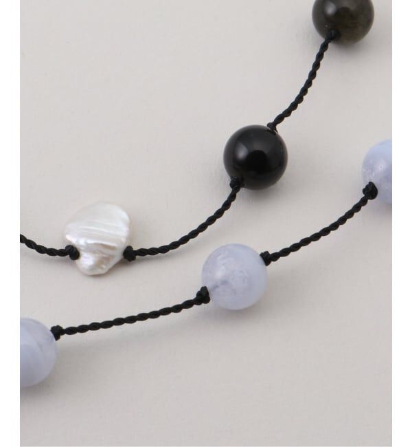 JOURNAL STANDARD「【MUSSELS AND MUSCLES/マッソーズアンドマッソーズ 】 LONG BEADED NL」|ネックレス|