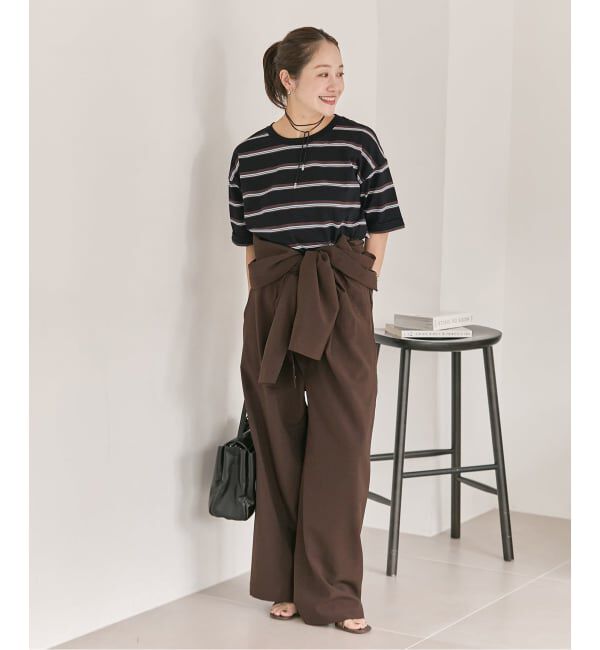 JOURNAL STANDARD「《追加4》汗ジミ防止ボーダービッグT」|Tシャツ・カットソー|