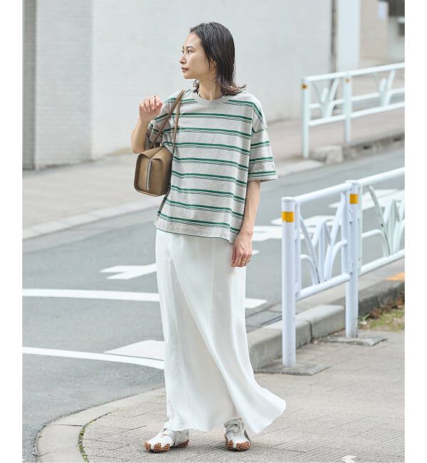 JOURNAL STANDARD「《追加4》汗ジミ防止ボーダービッグT」|Tシャツ・カットソー|