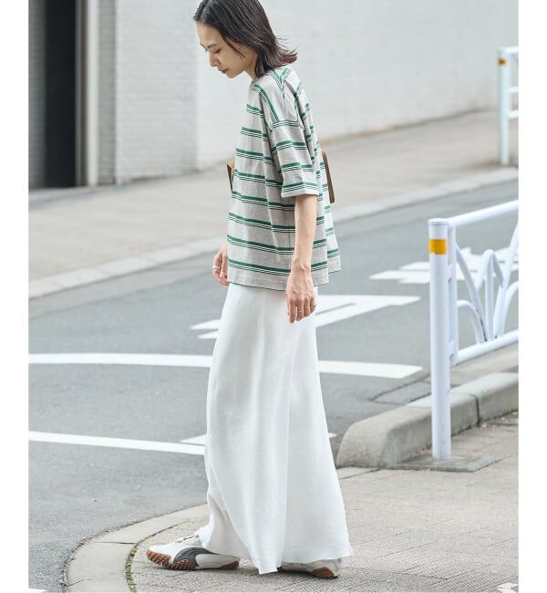 JOURNAL STANDARD「《追加4》汗ジミ防止ボーダービッグT」|Tシャツ・カットソー|