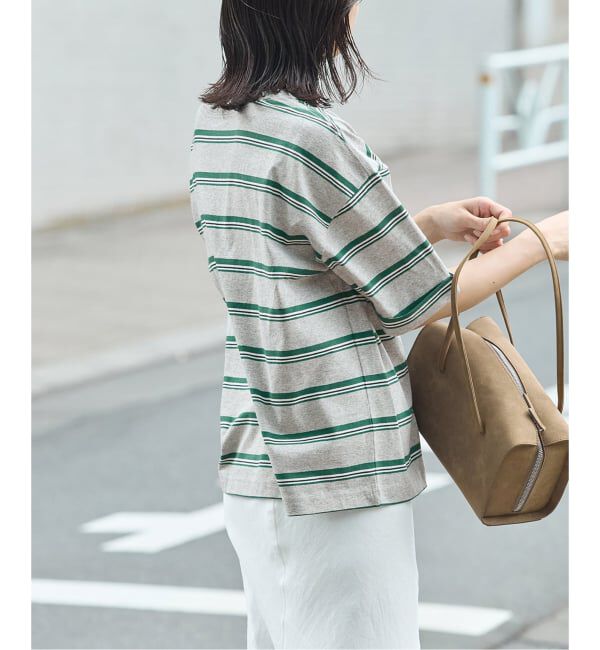 JOURNAL STANDARD「《追加4》汗ジミ防止ボーダービッグT」|Tシャツ・カットソー|