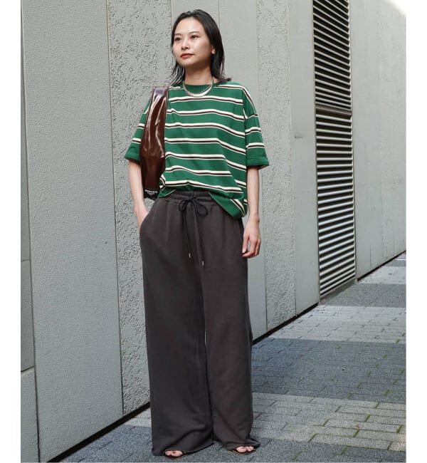 JOURNAL STANDARD「《追加4》汗ジミ防止ボーダービッグT」|Tシャツ・カットソー|