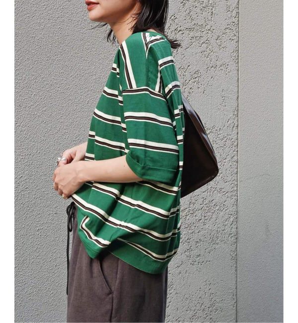 JOURNAL STANDARD「《追加4》汗ジミ防止ボーダービッグT」|Tシャツ・カットソー|