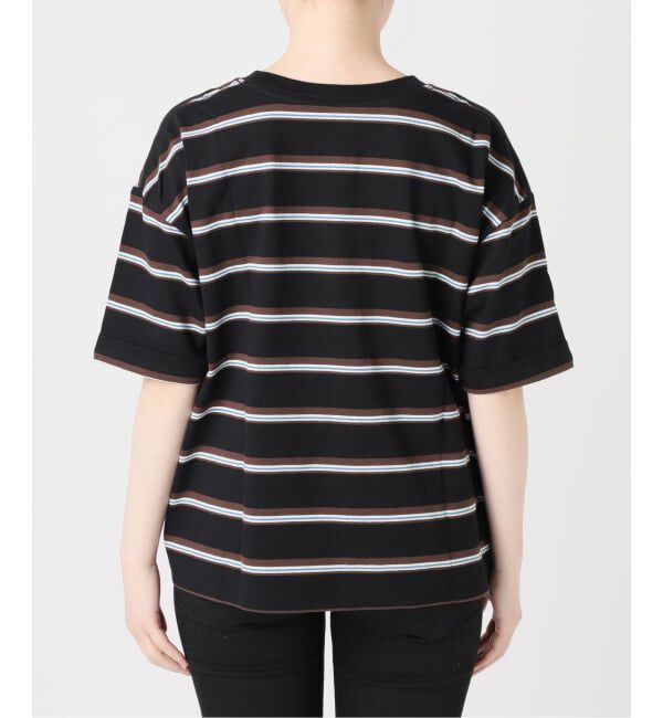 JOURNAL STANDARD「《追加4》汗ジミ防止ボーダービッグT」|Tシャツ・カットソー|