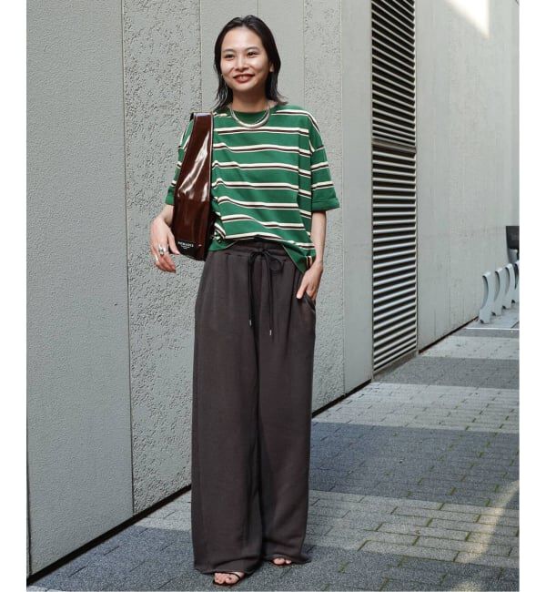 JOURNAL STANDARD「《追加4》汗ジミ防止ボーダービッグT」|Tシャツ・カットソー|