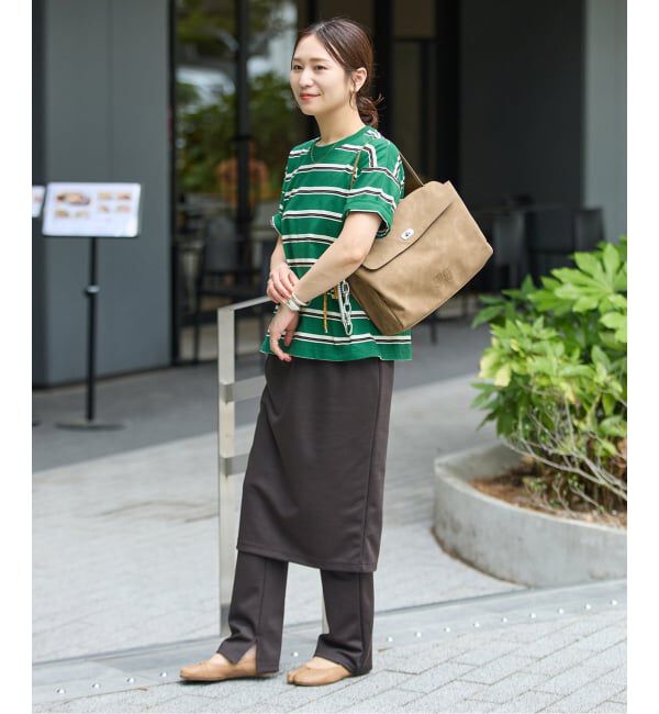 JOURNAL STANDARD「《追加4》汗ジミ防止ボーダービッグT」|Tシャツ・カットソー|