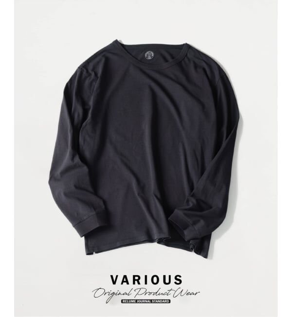 JOURNAL STANDARD relume「ヴァリアス ガーメントダイ ロンT」|Tシャツ・カットソー|