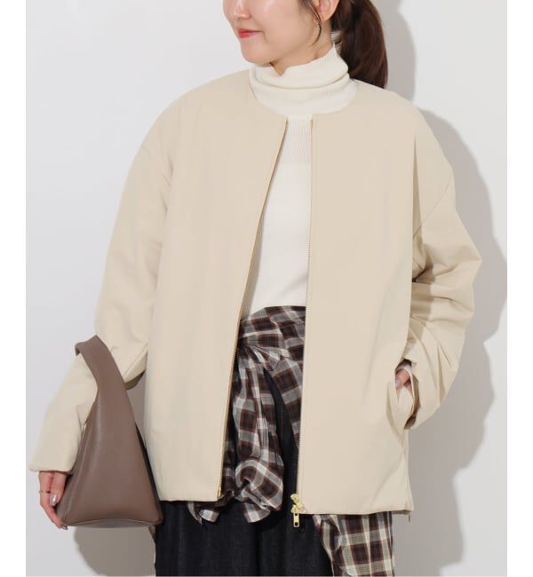 JOURNAL STANDARD relume「《追加予約》パフィーノーカラーサイドジップブルゾン」|その他|