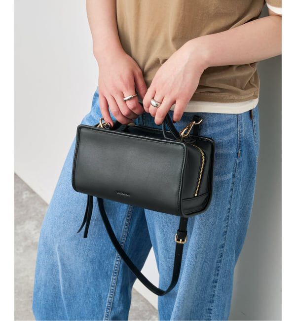 Spick and Span「《別注》HASHIBAMI / ハシバミ スクエアショルダー2WAYバッグ*」|ショルダー・メッセンジャー|