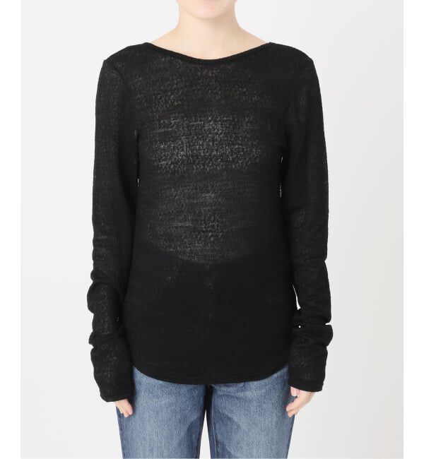 Spick and Span「ウール混レースプルオーバー」|Tシャツ・カットソー|