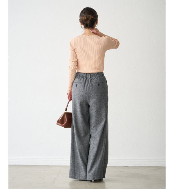 NOBLE「《追加》CO/SILK リブカーディガン」|カーディガン|