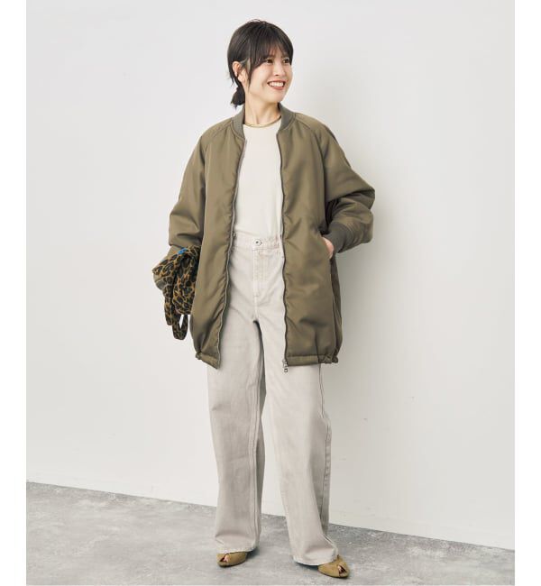 Spick and Span「TICCA / ティッカ ミドルMA-1」|ブルゾン・スタジャン|