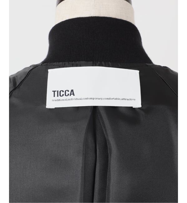 Spick and Span「TICCA / ティッカ ミドルMA-1」|ブルゾン・スタジャン|