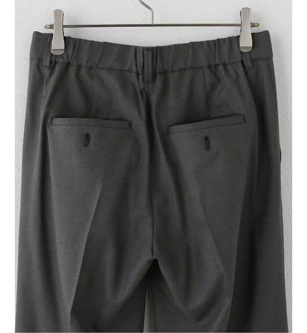 Spick and Span「《セットアップ可》サキソニータックイージーストレートパンツ」|スラックス|