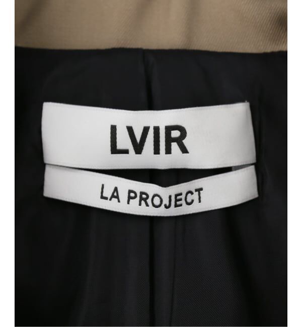 NOBLE「LVIR/ルヴィエール  WOOL DETACHABLE SLEEVE TRENCH COAT」|その他|