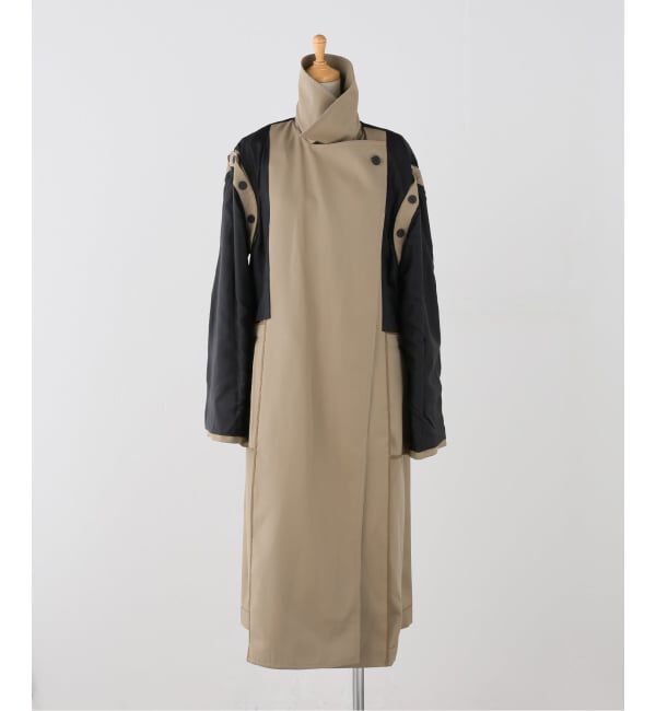 NOBLE「LVIR/ルヴィエール  WOOL DETACHABLE SLEEVE TRENCH COAT」|その他|