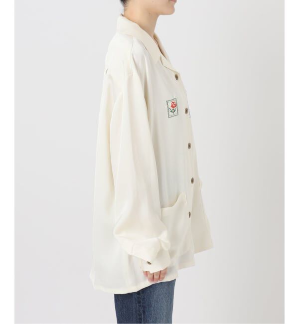 Spick and Span「《40周年 / 予約》Audrey demarre*Spick & Span satin shirts」|シャツ・ブラウス|