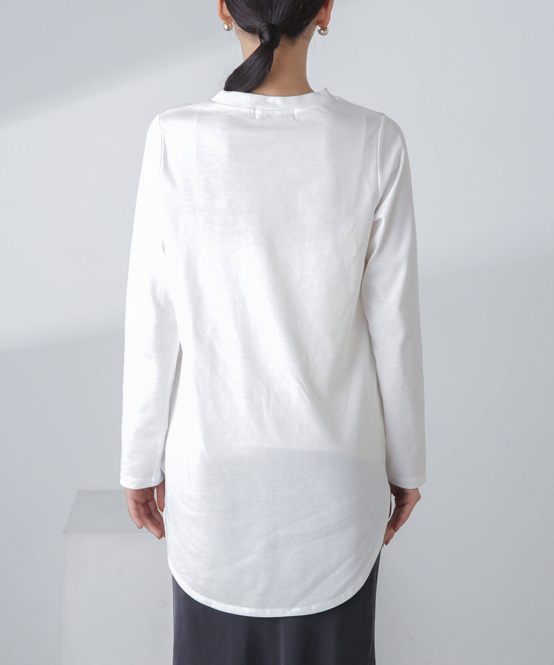 NANO universe「3WAYニットビスチェセットTee」|Tシャツ・カットソー|