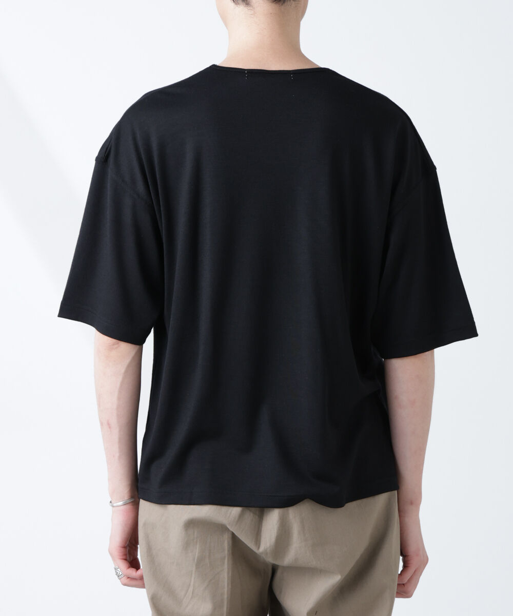 NANO universe「「ALL-DAYS COMFORT 100% WOOL」 エレガンスTEE」|Tシャツ・カットソー|