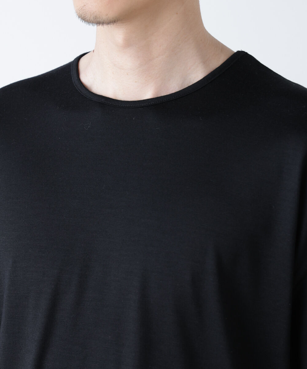 NANO universe「「ALL-DAYS COMFORT 100% WOOL」 エレガンスTEE」|Tシャツ・カットソー|