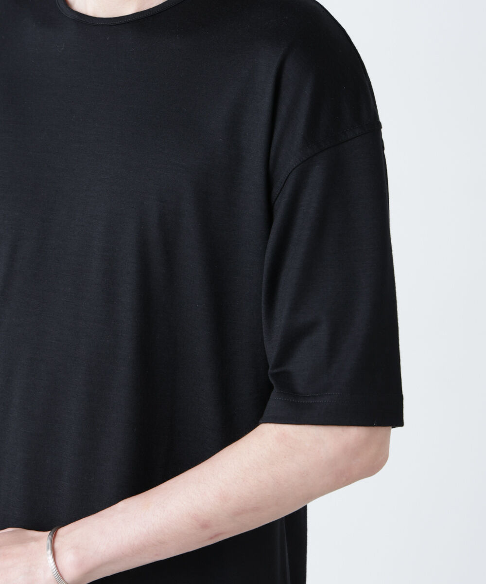 NANO universe「「ALL-DAYS COMFORT 100% WOOL」 エレガンスTEE」|Tシャツ・カットソー|